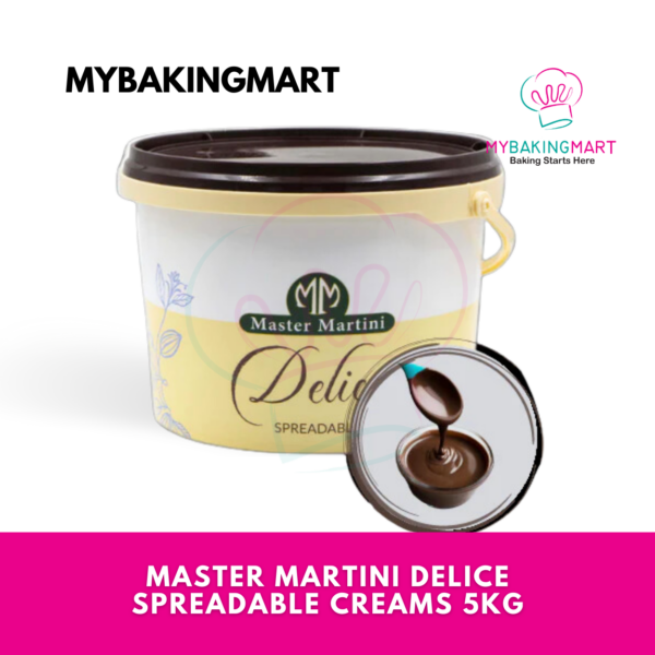 Master Martini Delice Spreadable Creams 5kg