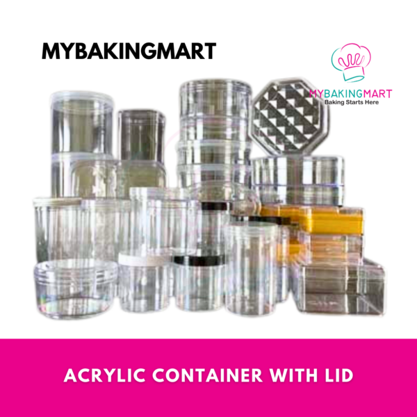 Acrylic Food Container / Food Jar