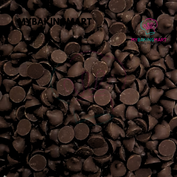 Van Houten Professional Dark Compound Chocolate Chip 250g / 1kg - Image 5