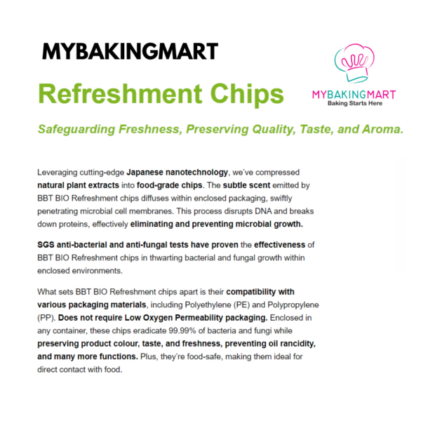 BBT BIO Refreshment Chips 25pcs/50pcs - Image 3