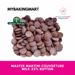 Master Martini Milk 32% Button 250g / 500g / 1kg Couverture Chocolate