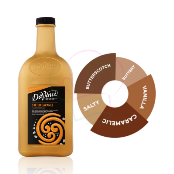 Da Vinci Gourmet Sauce Chocolate / Caramel / Madagascar Vanilla Bean / Butterscotch 2L - Image 8