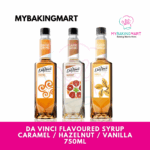 Da Vinci Gourmet Flavored Syrup Caramel / Hazelnut / Vanilla 750ml