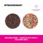 FLUFFY Chocolate Rice 250g 1kg / Colour Ball 100g