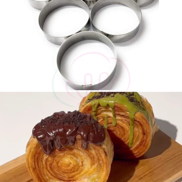 Acuan Ring Bulat Acuan Cromboloni Acuan Patty Burger Acuan Ring Roti - Image 2