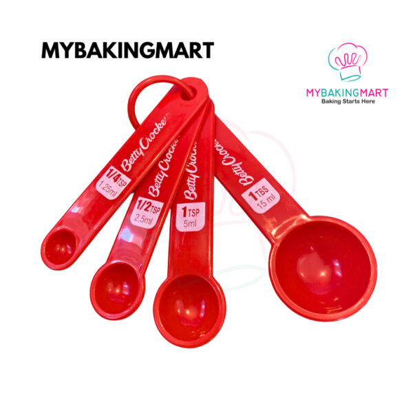Betty Crocker Nesting Measuring Spoons Set of 4 - Image 3