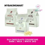 DLA Chocolate Couverture 2kg - Dark Couverture / Milk Couverture / White Couverture - Image 8