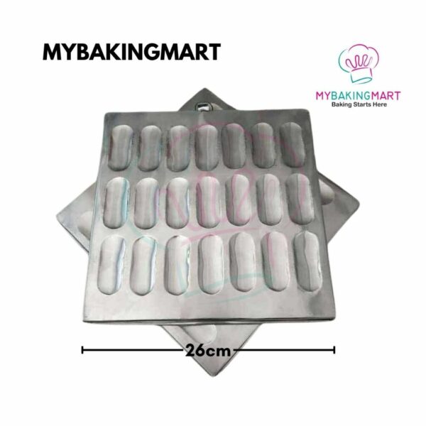 Loyang Lidah Kucing 26cm (10inch) - Acuan Biskut Lidah Kucing - Image 2