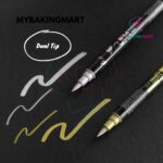 Myflavor Shimmer Brush Pen 3g Gold / Silver - Image 3