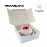 Cake Box White Plain - Image 2