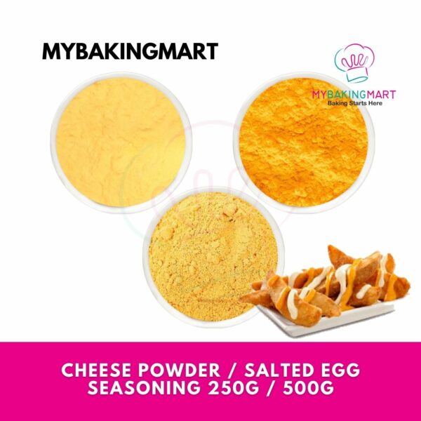 Nacho Cheese Powder, Nacho Hot Cheese Powder, Salted Egg Seasoning 250g / 500g