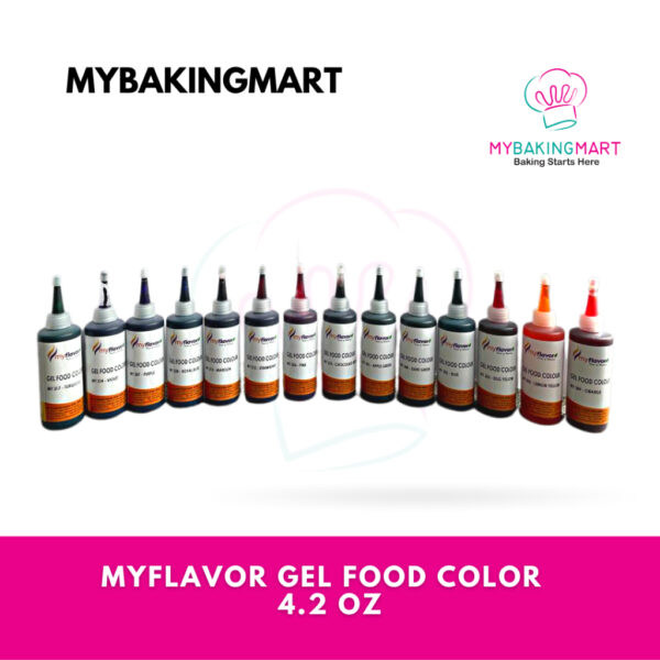 Myflavor Gel Food Colouring 4.2oz