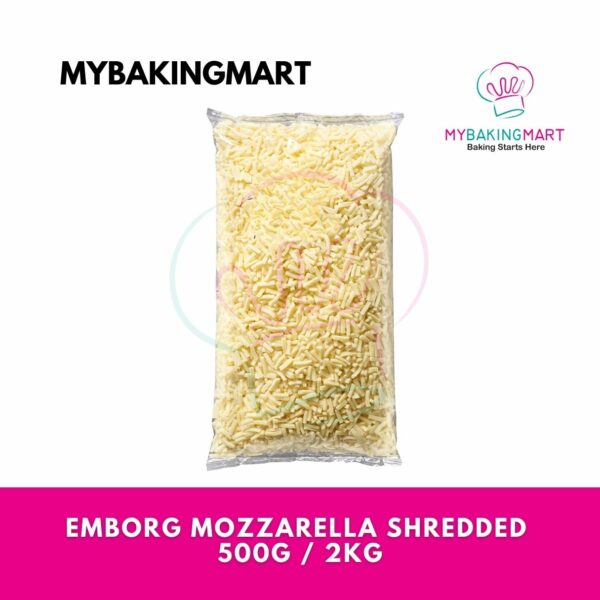 Emborg Mozzarella Shredded 500g / 2kg