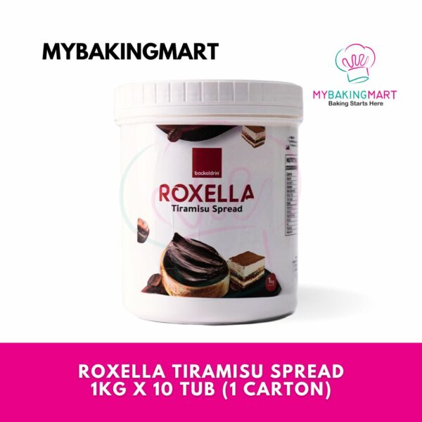 Roxella Tiramisu Spread 1kg x 10 (1 carton)