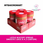 Lotus Biscoff Spread 1.6kg x 4 (1 Carton)