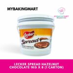 Lecker Hazelnut Chocolate Spread 1kg x 8 (1 Carton)