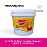 Lecker Salted Caramel Spread 1kg x 8 (1 Carton)