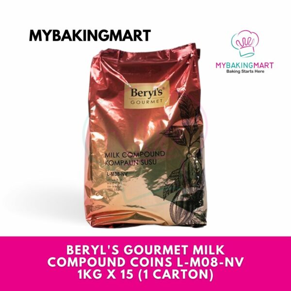 Beryl's Compound Coins Milk 1kg x 15 (1 Carton)