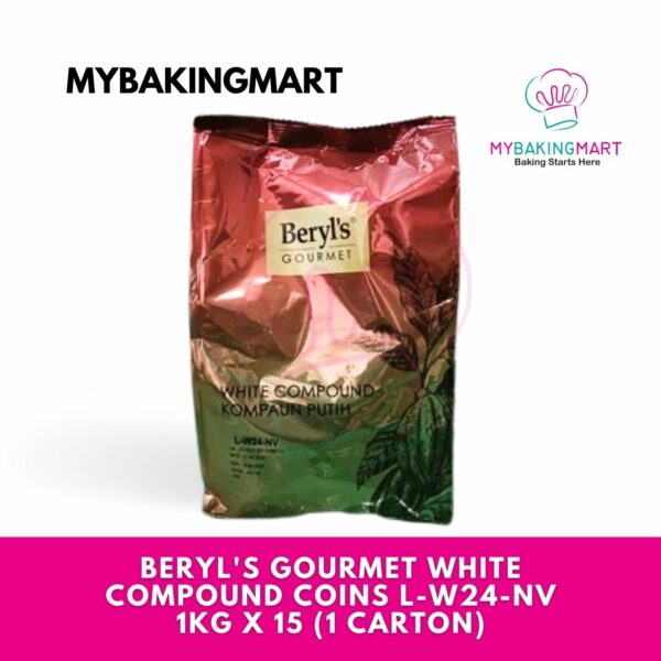 Beryl's Compound Coins White 1kg x 15 (1 Carton)