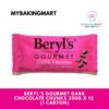 Beryl's Gourmet Dark Chocolate Chunks 350g x 12 (1 Carton)