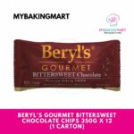 Beryl's Gourmet Bittersweet Chocolate Chips 350g x 12 (1 Carton)