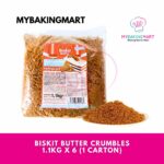 Biskit Butter Crumbles 1.1kg x 6 (1 Carton)