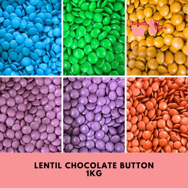 Chocolate Lentils / Chocolate Buttons ala Smarties M&M 1KG