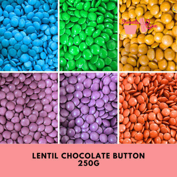 Chocolate Lentils / Chocolate Buttons ala Smarties M&M 250g