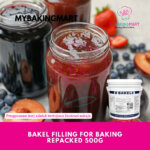 BAKELS Inti Buah / Fruit Filling 500g - Repacked Strawberry Blueberry Mango For Baking / Jem