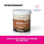 Chocolake Pistachio Kunafa Bono White Chocolate Filling Spread 1KG - For Baking Halal Bueno Biscoff Spread - Image 3