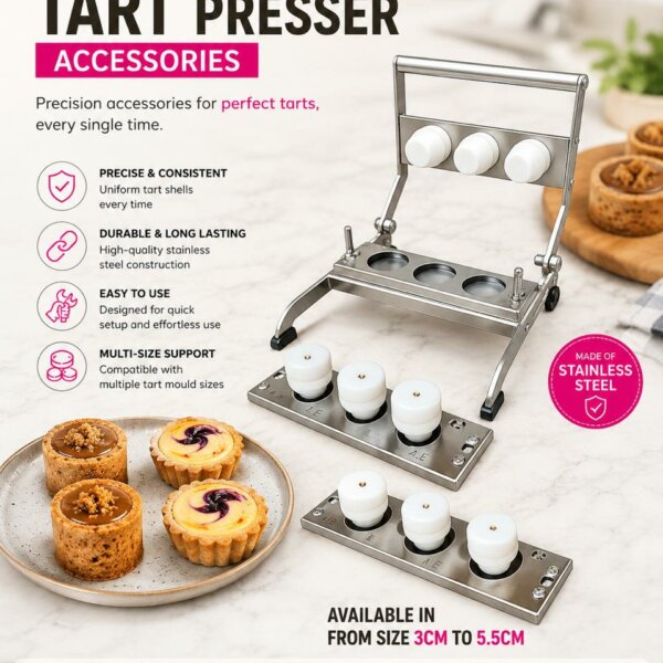 Mybakingmart | (PRE ORDER) Tart Presser Mould Plate (Accessories)