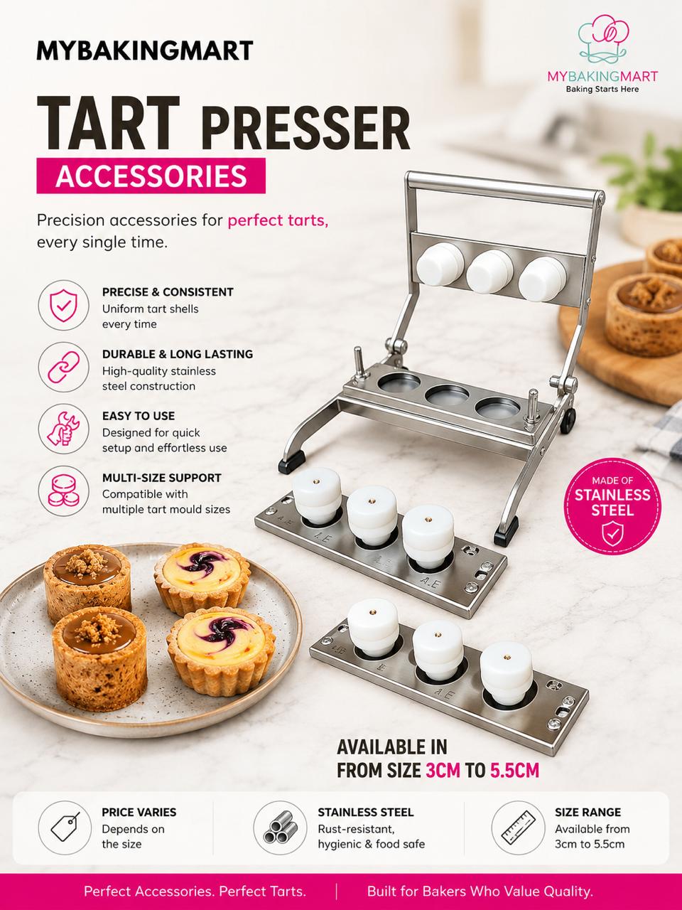 WhatsApp_Image_2026_05_19_at_15_36_37_1779177067.jpeg Mybakingmart | (PRE ORDER) Tart Presser Mould Plate (Accessories) - Image 1
