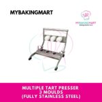 MYBAKINGMART | PRE ORDER: Multiple Tart Presser 3 in 1 / 5 in 1 Moulds (FULLY STAINLESS STEEL)/ Penekan Tart 3/5 Acuan - Image 3