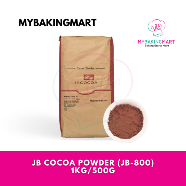 MYBAKINGMART | JB Cocoa Powder (JB-800) 1KG / 500g - Serbuk Koko REPACK